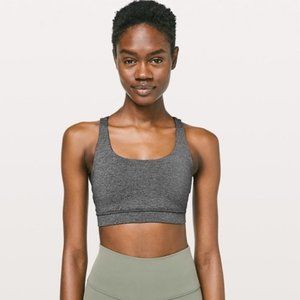 Lululemon Energy Bra - Heather Grey Size 6